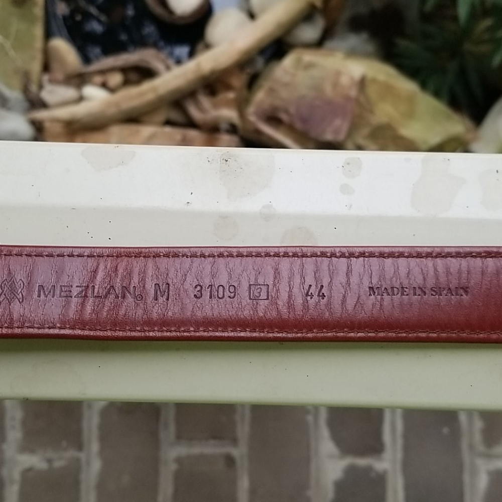 Mezlan mens luxury belt 3109 - Picture 9 of 16